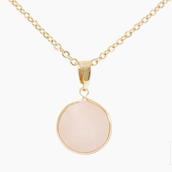 Sanctuary Project's Rose Quartz Serenity Necklace. - Picture 4 of 6